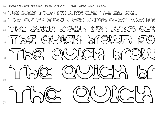 Solange font waterfall